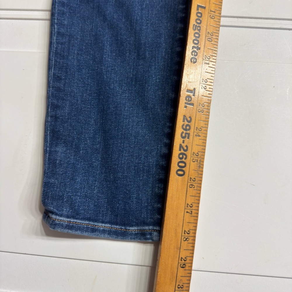 J. Crew Women’s Size 28/30 Blue Denim Skinny Jeans Pants Cotton Blend - Picture 2 of 6
